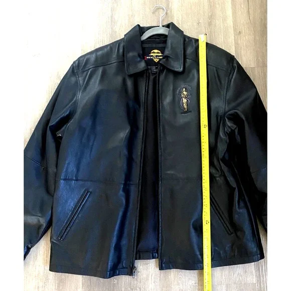 75th Academy Awards Crew Promo Leather Jacket 2003 Oscars Hollywood Memorabilia - Picture 6 of 8